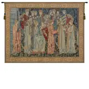 Knights Departure Tapestry Wall Art