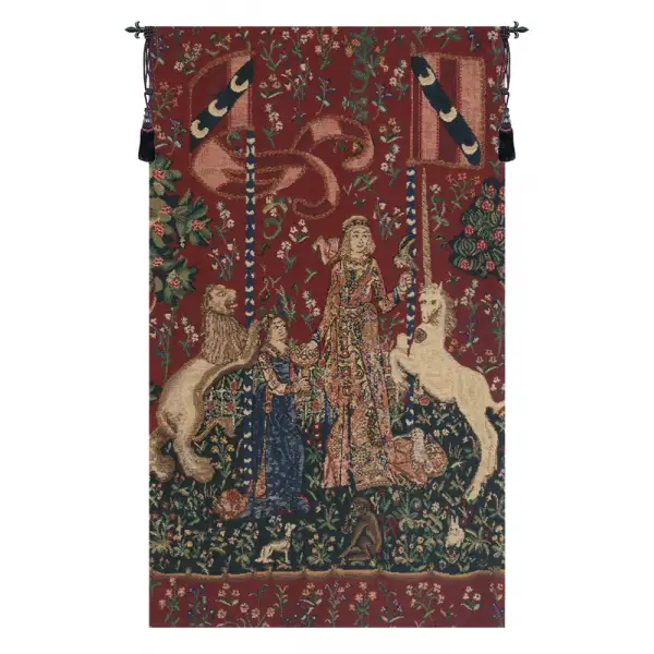 Taste, Lady and the Unicorn Tapestry Wall Art