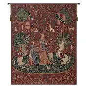 Smell, Lady and the Unicorn Tapestry Wall Art