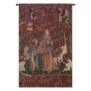 Smell, Lady and Unicorn Tapestry Wall Art