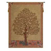 Klimt's Tree Of Life Tapestry Wall Art