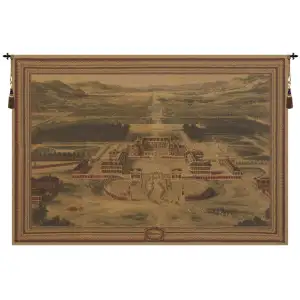 Versailles European Tapestry Wall Hanging 52x36 Inch Cotton Jacquard Woven Wall Tapestry