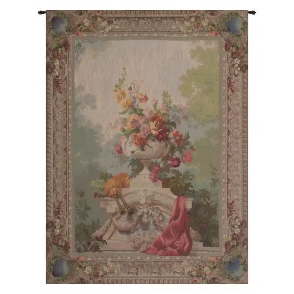 Bouquet Cornemuse European Tapestry Wall hanging