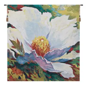 Simon Bull A Time to Dream Tapestry Wall Hanging 19 x 19 in Contemporary Fine Art Jacquard Woven Decor