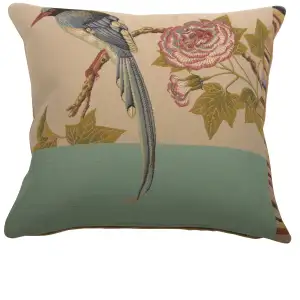 Pirolle French Tapestry Pillow Cover 18x18 Inch Cotton Jacquard Woven Cushion Cover