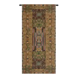 Gustav Klimt The Frieze Tapestry Wall Hanging 54 x 24 in Art Nouveau Jacquard Woven Fine Art Wall Decor