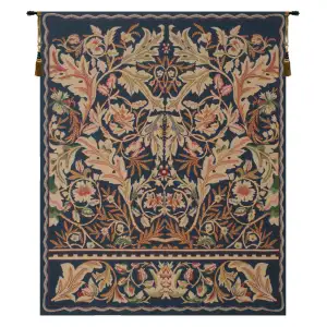 William Morris Acanthus II Tapestry Wall Hanging 70 x 53 in Arts and Crafts Botanical Jacquard Woven Wall Art