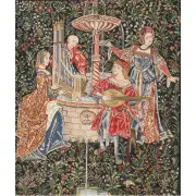 The Concert (Blue) Tapestry Wall Art