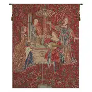 The Concert (Red) Tapestry Wall Art