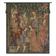 Vendages Right Side Red Tapestry Wall Art