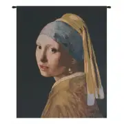 The Girl with the Pearl Earring I Tapestry Wall Art