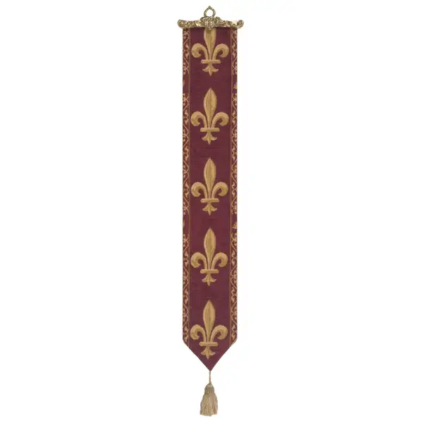 Fleur de Lys Red I