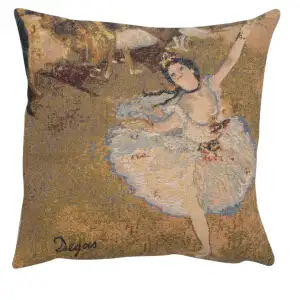 Edgar Degas Danseuse Etoile II Tapestry Pillow Cover 18x18 Inch Cotton Jacquard Woven Cushion Cover