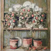Potted Orange Trees European Cushion Covers