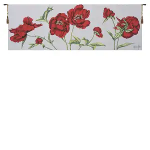 Etamine French Tapestry Wall Hanging16x48 Inch  Cotton Jacquard Woven Wall Tapestry