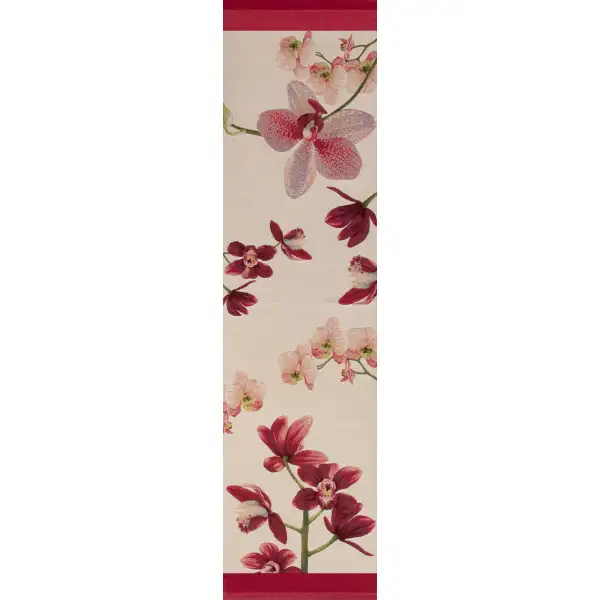 Pink Orchids White