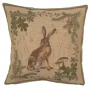 The Hare I European Cushion Cover