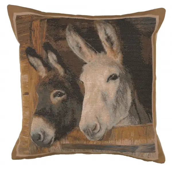 Donkeys European Cushion Cover