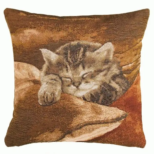 Sleeping Cat Brown