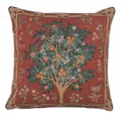 Orange Tree Small European Cushion Cover