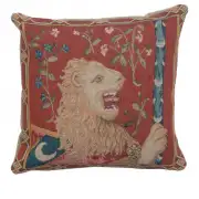 The Medieval Lion European Cushion Cover