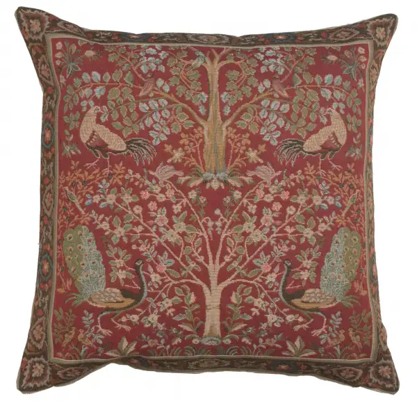 Tree In Red 1 European Cushion Cover