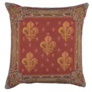 Lys flower In Red I European Cushion Cover