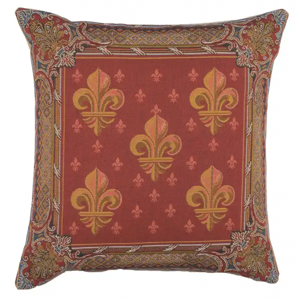 Lys flower In Red I European Cushion Cover
