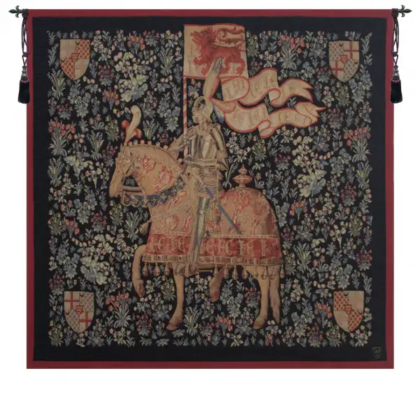 Le Chevalier I European Tapestry Wall hanging