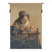 The Lacemaker European Tapestry Wall Hanging