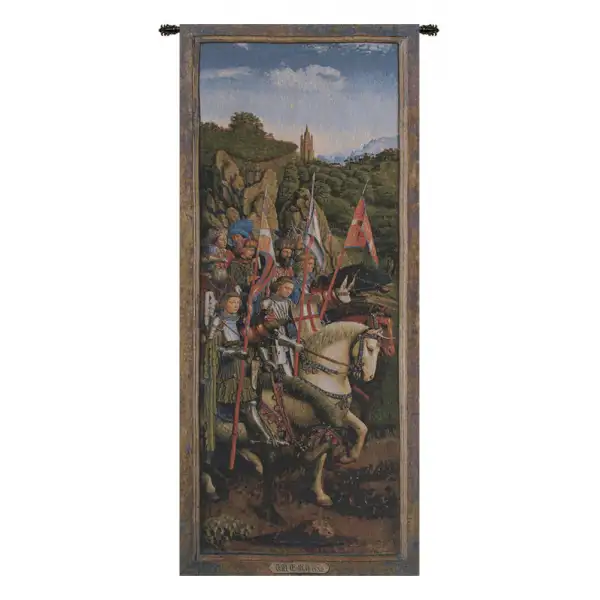 Knights of Christ I European Tapestry Wall Hanging