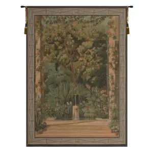 Serre Napoleonienne French Tapestry Wall Hanging 59x43 Inch Cotton Jacquard Woven Wall Tapestry