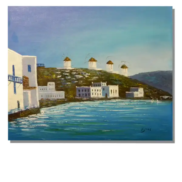 Windmills By the Sea