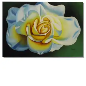 The Rose Canvas Oil Painting 24x36 Floral Botanical Romantic Decorative Wall Art Home Decor