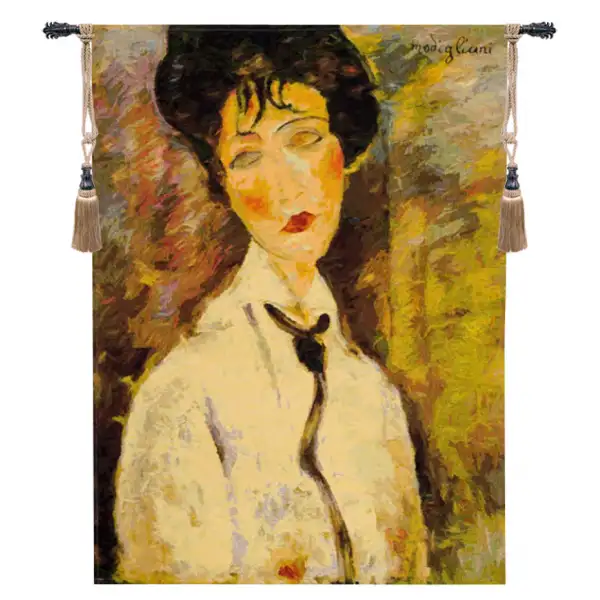 Woman With a Black Tie