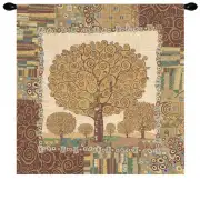 New Tree of Life by Klimt European Tapestry Wall Hanging