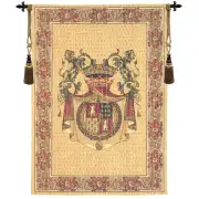 Tours Blason European Tapestry Wall Hanging