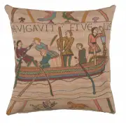 Bayeux L'Embarquement European Cushion Cover