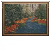 Keukenhof Blue Tapestry Wall Art