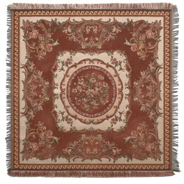 Floral Medallion Rust