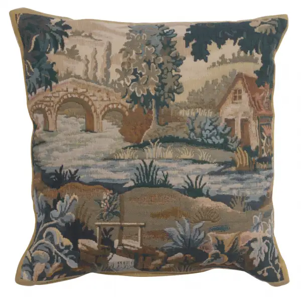 Paysage Flamand Moulin 1 Decorative Couch Pillow Cover
