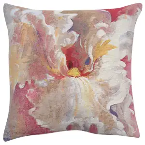 Smallest of Dreams Belgian Tapestry Pillow Cover 21x21 Inch Cotton Jacquard Woven Cushion Cover