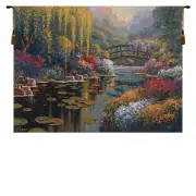 Giverny Pond Belgian Wall Tapestry