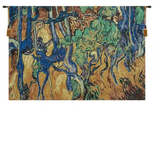 Tree Roots and Trunks Tapestry Wall Art