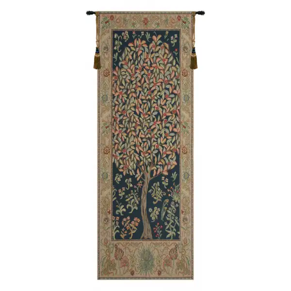 The Pastel Tree Portiere Tapestry Wall Art
