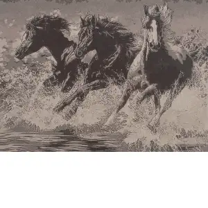 Team Splash Stretched Wall Tapestry 24x33 Inch Sporting Dogs Woven Animal Home Decor