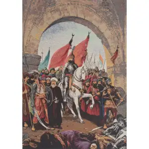Tyrant March Stretched Wall Tapestry 34x23 Inch Dramatic Woven Decorative Home Wall Decor