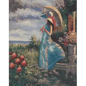 When the Wind Blows Stretched Wall Tapestry 29x23 Inch Scenic Woven Landscape Home Decor